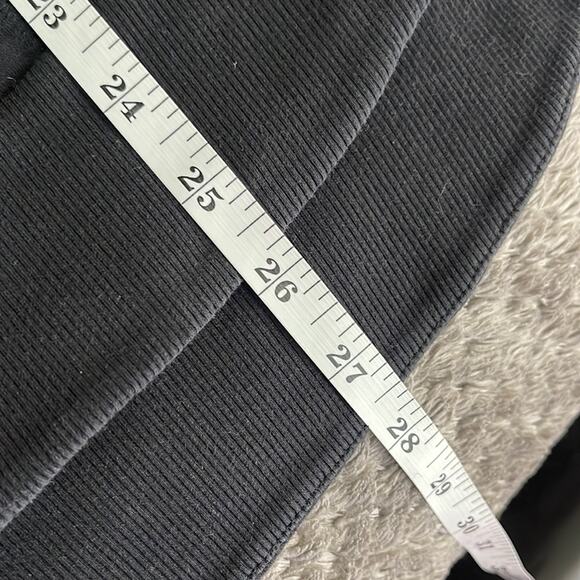 ATHLETA Black Pullover Long Sleeve Hoodless Sweatshirt Top Size Medium - Picture 8 of 8